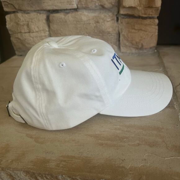 YUPOONG The Classics Hat White/ Blue With Italia‎ Logo Mult-Color Brand New! - Picture 3 of 7